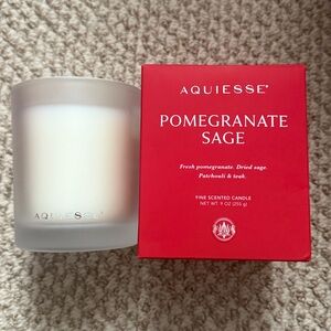 Aquiesse Pomegrante Sage Candle